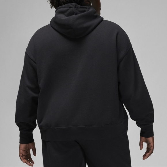 Nike Jordan Essentials Heavyweight Cropped Fleece Hoodie - black - Picture 2 of 11